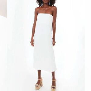 Tuckernuck noir crepe Marin dress